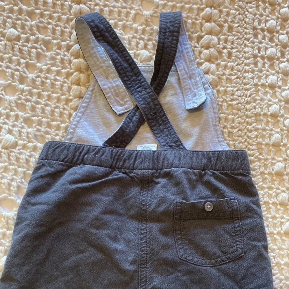 🌈 Gymboree 9-12 M lined overalls with adjustable straps perfect for cold weather